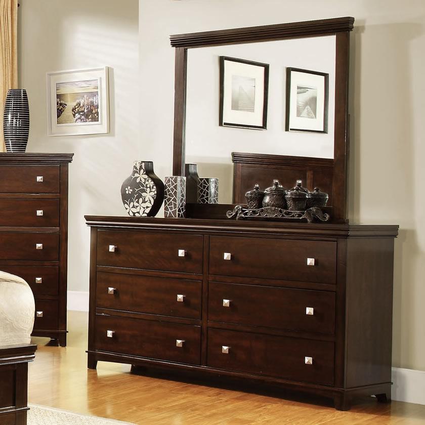  Furniture of America Spruce 6-Drawer Dresser CM7113CH-D IMAGE 2