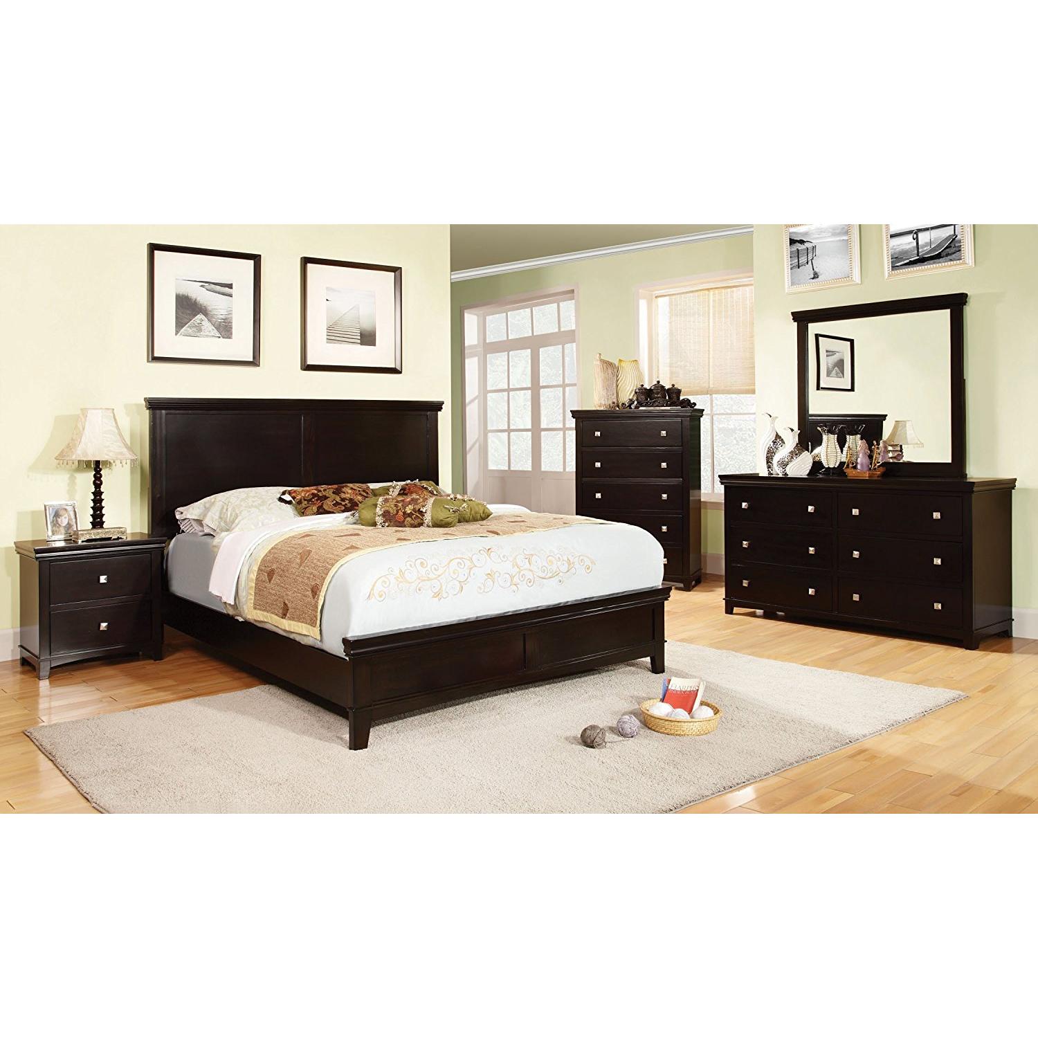  Color_Espresso  Size_Queen  -- Spruce CM7113EX-Q Queen Bed IMAGE 4