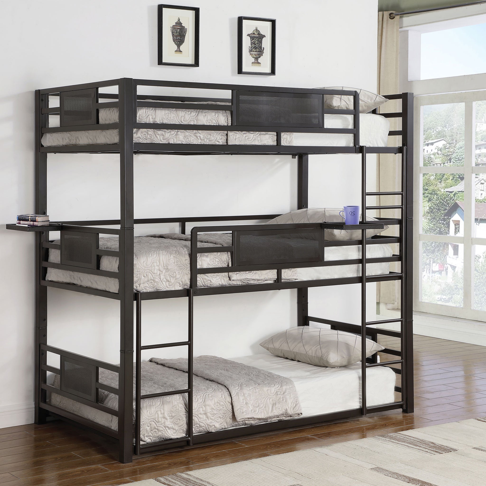 Empire Metal Triple Bunk Bed