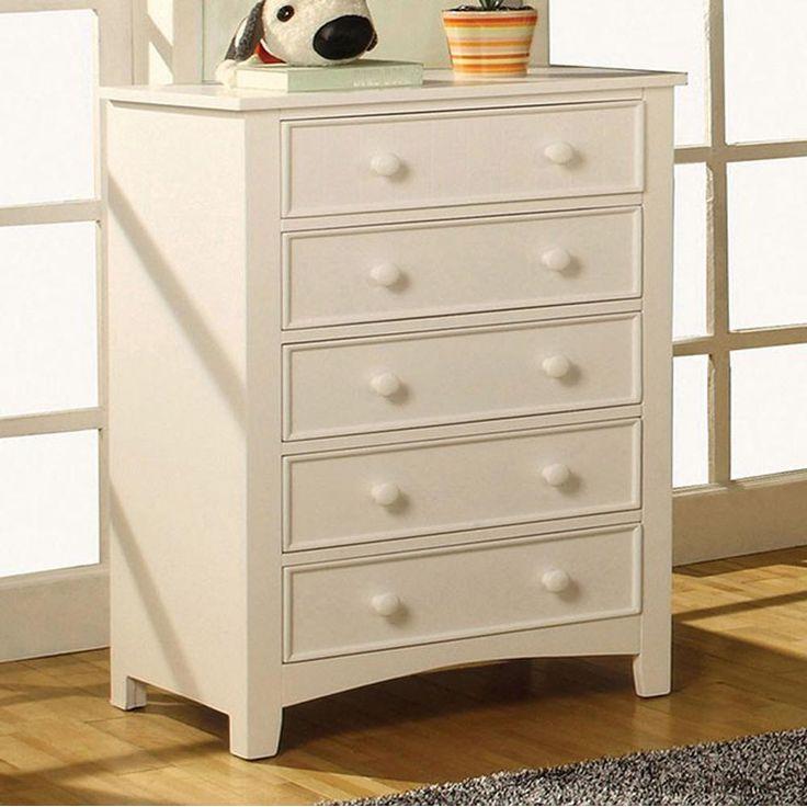  Furniture of America Corry 5-Drawer Kids Chest CM7905WH-C IMAGE 1