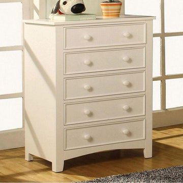  Furniture of America Corry 5-Drawer Kids Chest CM7905WH-C IMAGE 1