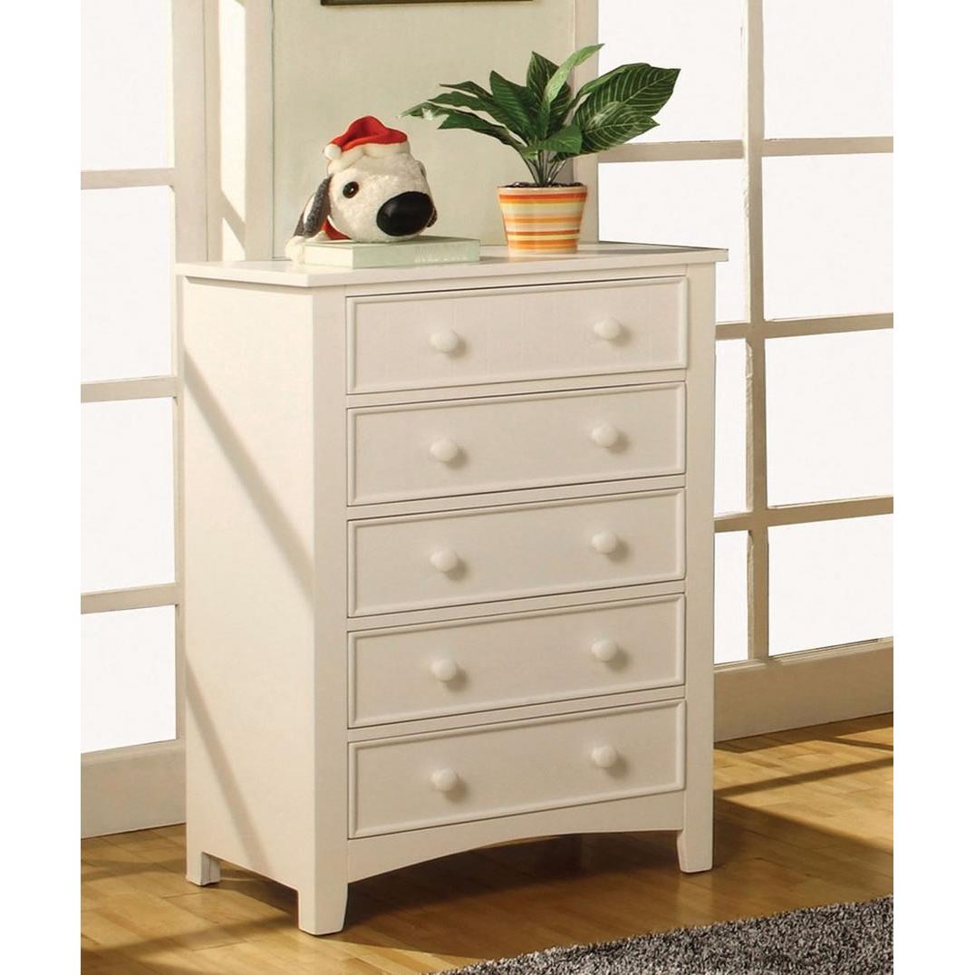  Furniture of America Corry 5-Drawer Kids Chest CM7905WH-C IMAGE 1
