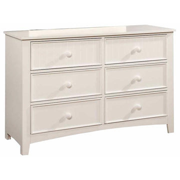  Furniture of America Omnus 6-Drawer Kids Dresser CM7905WH-D IMAGE 1