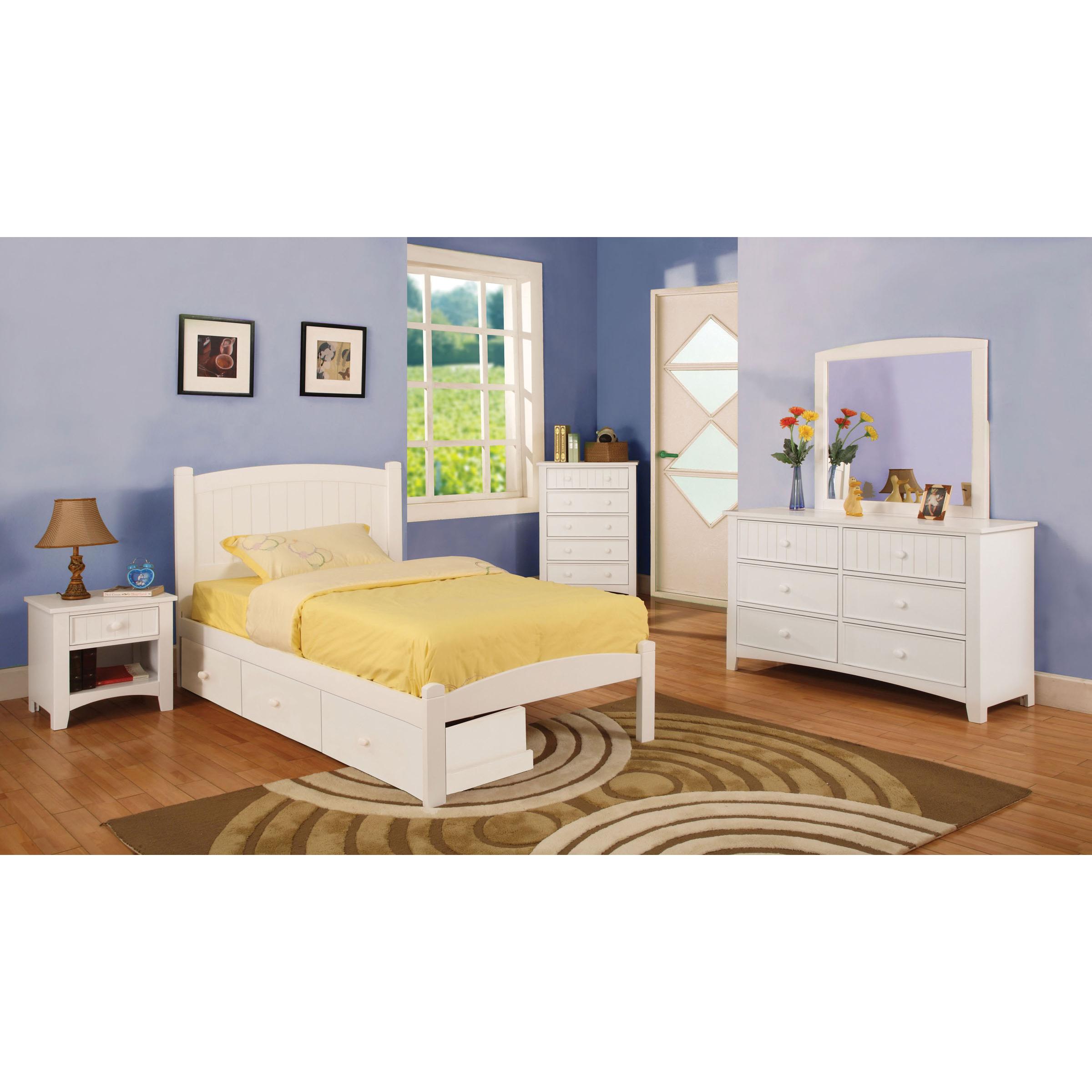  Furniture of America Kids Dresser Mirrors Mirror CM7905WH-M IMAGE 5