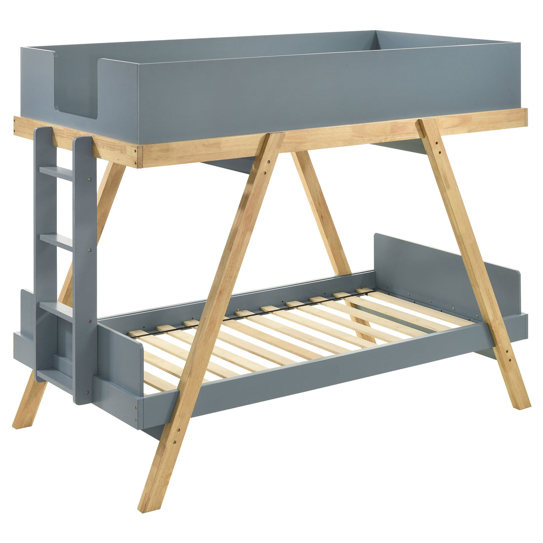 Frankie Wood Bunk Bed Van Courtland Blue