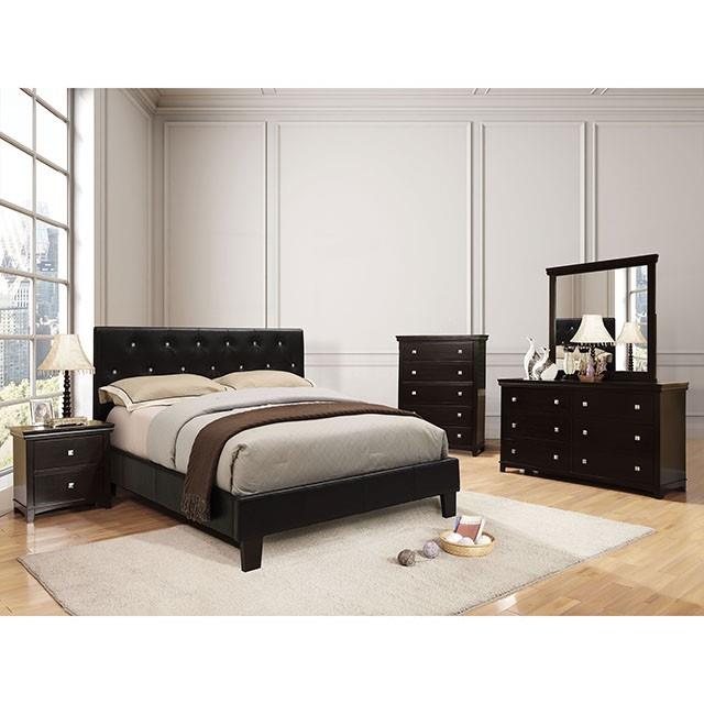  Color_Black  Size_California King  -- Velen Upholstered Bed IMAGE 2