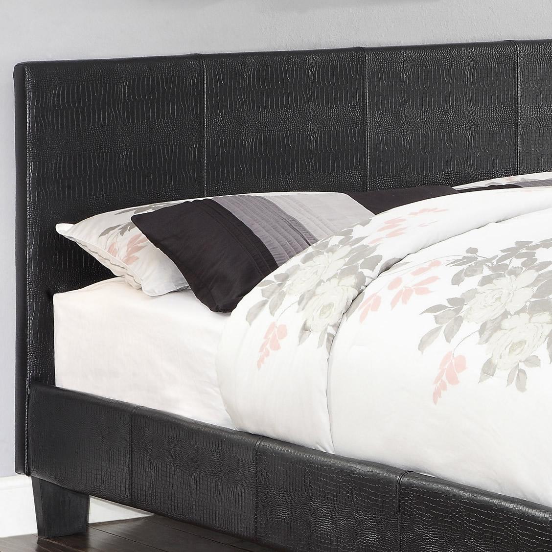  Furniture of America Wallen Queen Upholstered Panel Bed CM7793BK-Q-BED IMAGE 2