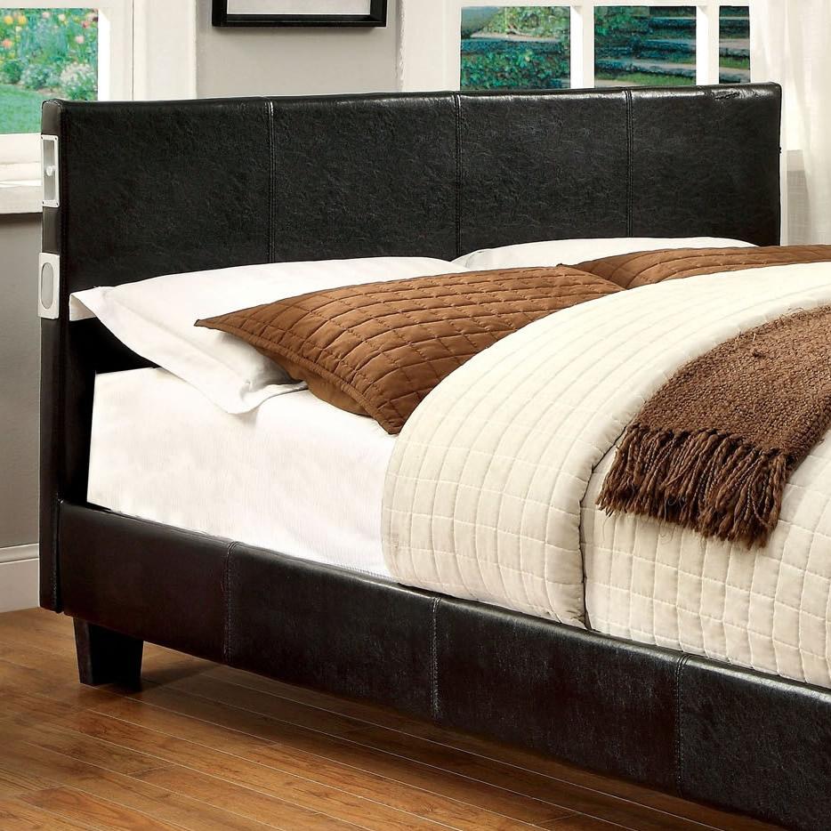  Color_Espresso  Size_California King  -- Evans Upholstered Bed IMAGE 4