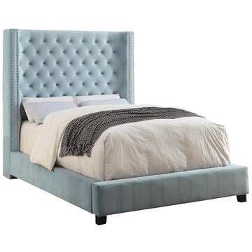 Color_Blue  Size_California King  -- Mirabelle Upholstered Bed IMAGE 1