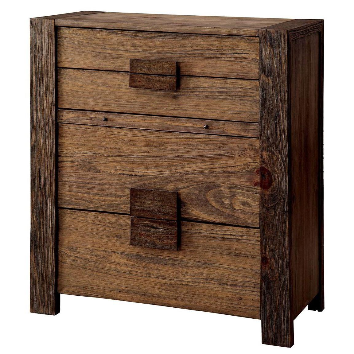  Furniture of America Janeiro 4-Drawer Chest CM7628C IMAGE 1