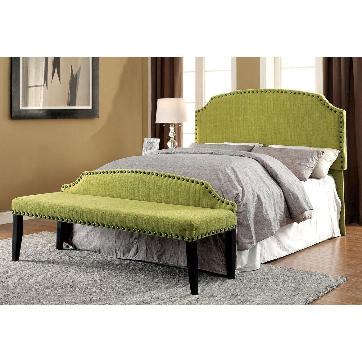  Furniture of America Hasselt Bench CM-BN6880GR-L IMAGE 3