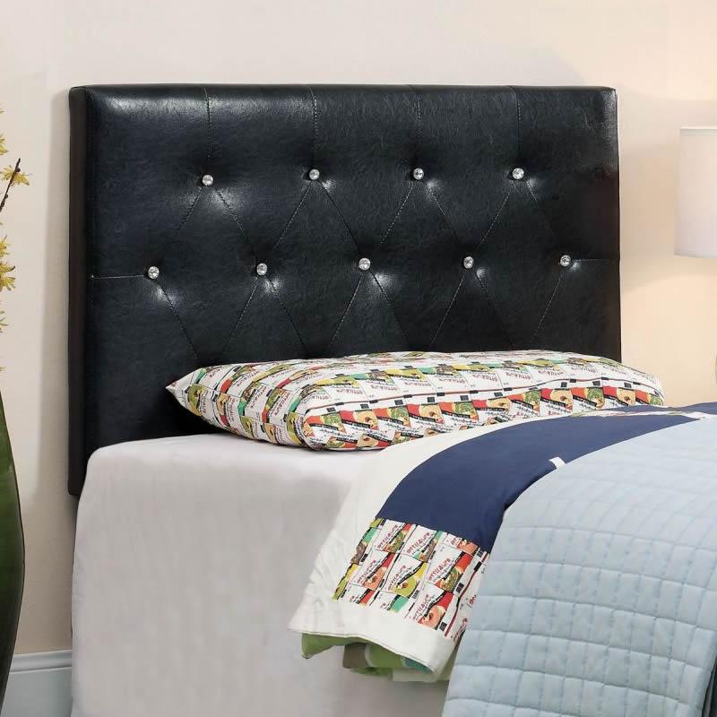  Furniture of America Bed Components Headboard CM7949BK-HB-T IMAGE 1