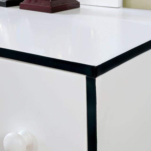  Furniture of America Bobbi 1-Drawer Kids Nightstand CM7852BL-N IMAGE 3