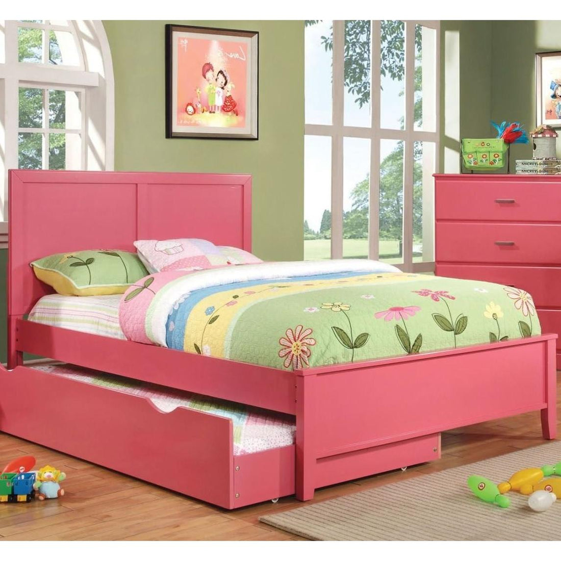  Furniture of America Kids Bed Components Headboard CM7941PK-HB-FQ IMAGE 1