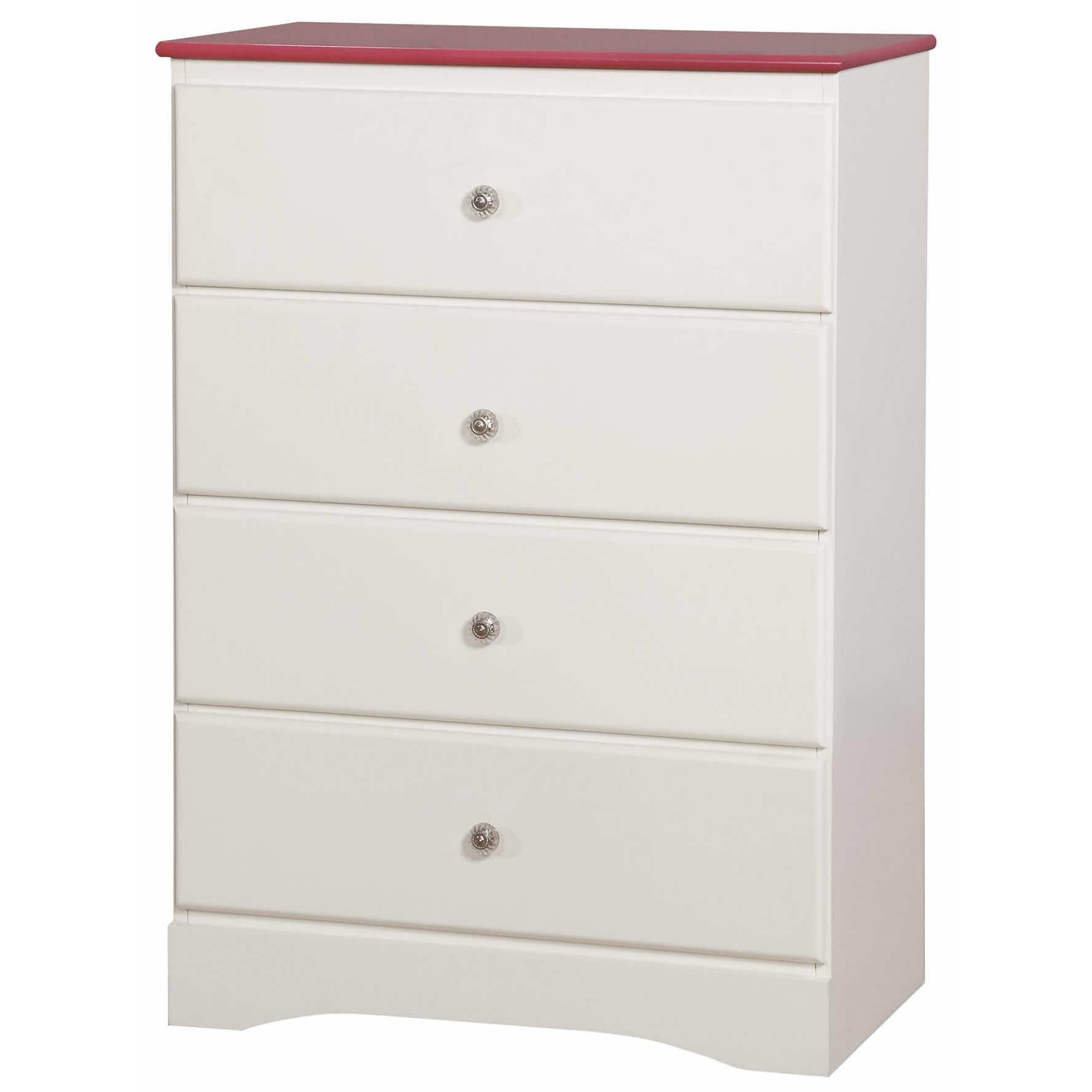  Furniture of America Kimmel 4-Drawer Kids Chest CM7626PK-C IMAGE 1