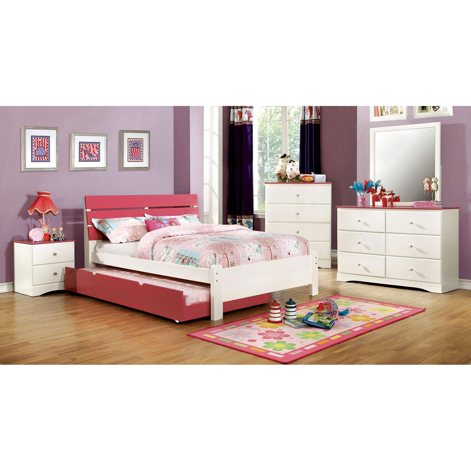  Furniture of America Kids Beds Trundle Bed CM-TR452-PK IMAGE 4