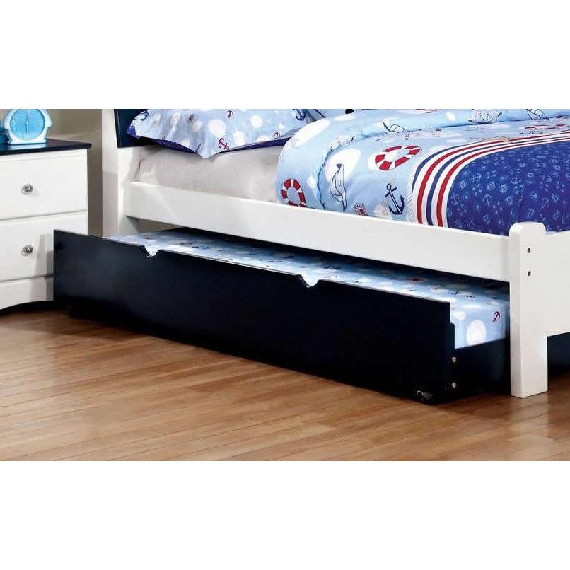  Furniture of America Kids Beds Trundle Bed CM-TR452-BL IMAGE 2