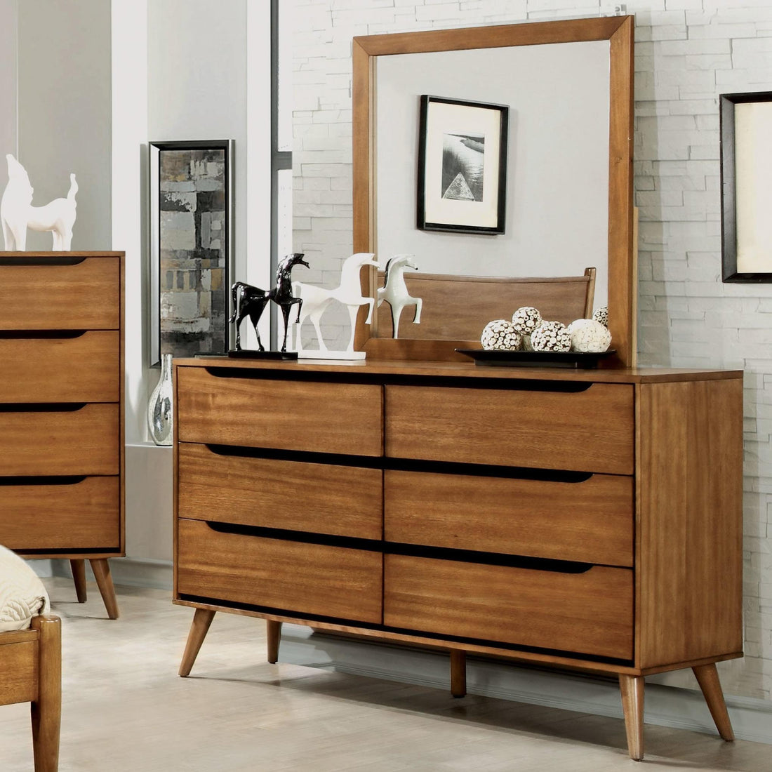  Furniture of America Lennart 6-Drawer Dresser CM7386A-D IMAGE 1