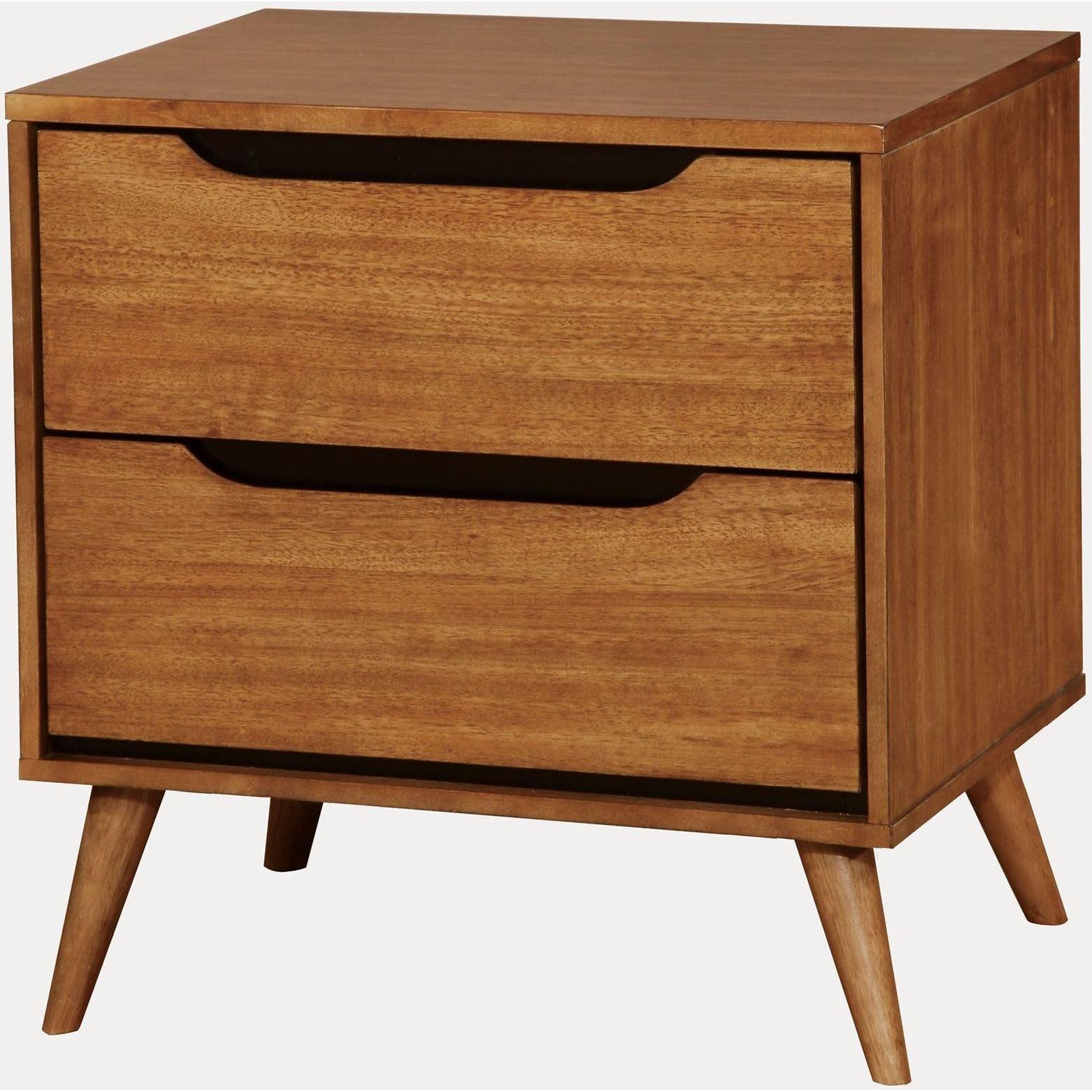  Furniture of America Lennart 2-Drawer Nightstand CM7386A-N IMAGE 1