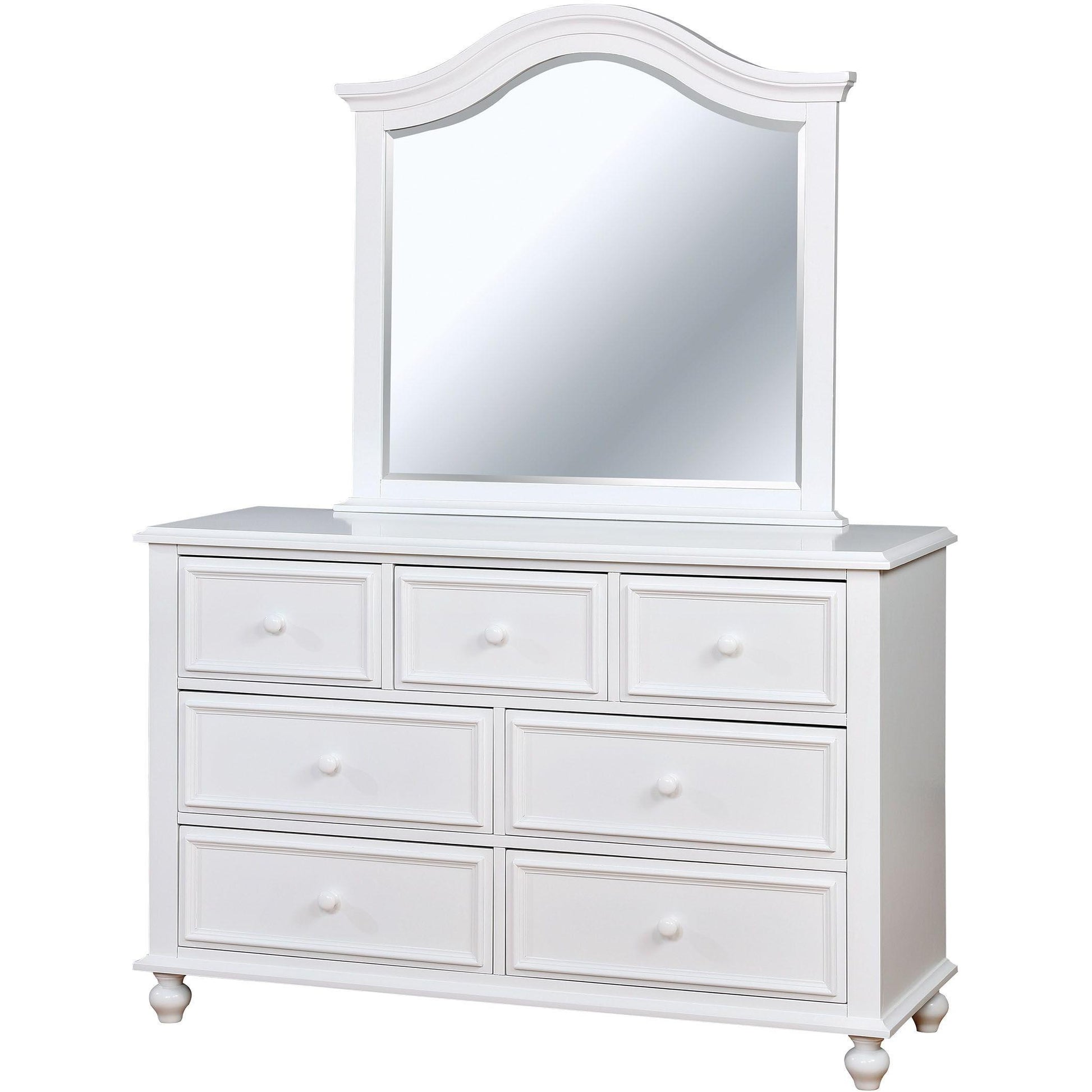  Furniture of America Olivia 7-Drawer Kids Dresser CM7155WH-D IMAGE 3