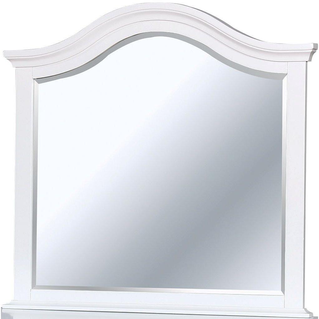  Furniture of America Kids Dresser Mirrors Mirror CM7155WH-M IMAGE 1