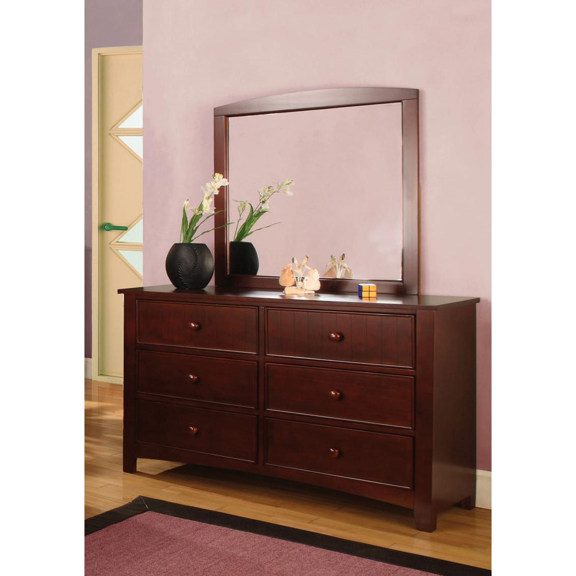  Furniture of America Omnus 6-Drawer Kids Dresser CM7905CH-D IMAGE 3