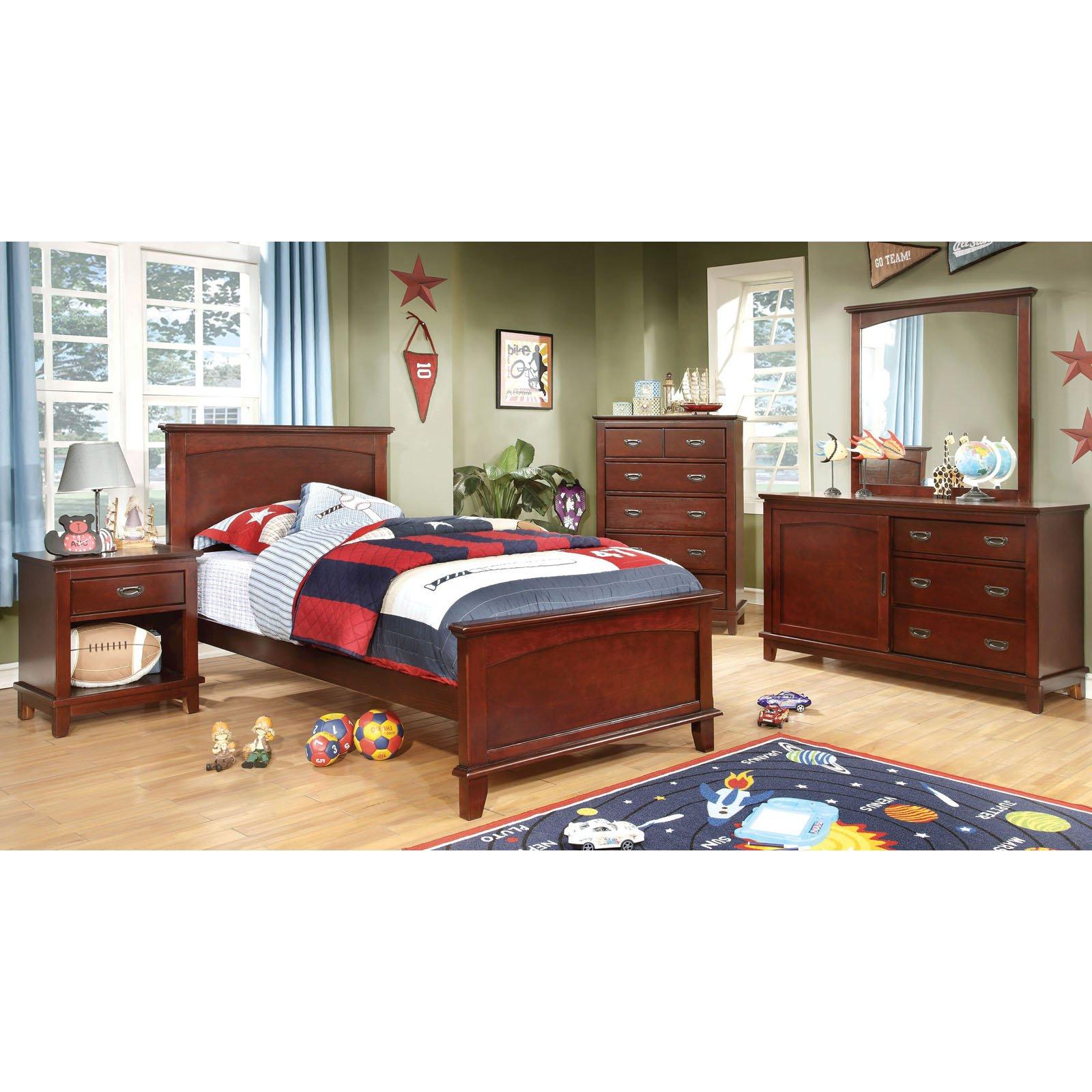 Furniture of America Kids Beds Bed CM7909CH-T-BED IMAGE 2