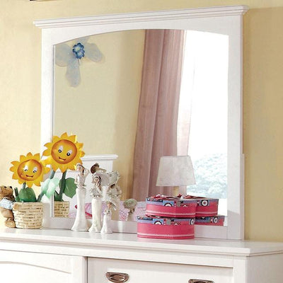 Furniture of America Kids Dresser Mirrors Mirror CM7909WH-M IMAGE 1