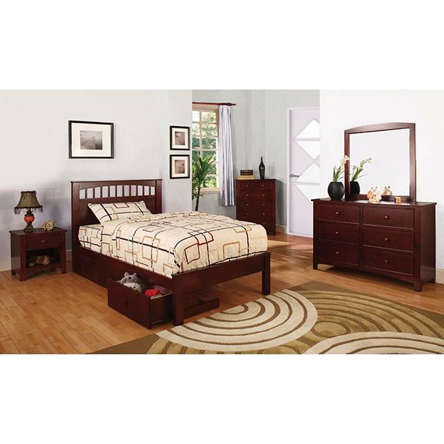  Furniture of America Kids Beds Bed CM7904CH-T-BED IMAGE 1