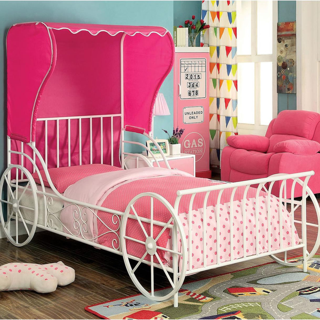  Furniture of America Kids Beds Bed CM7715F IMAGE 1