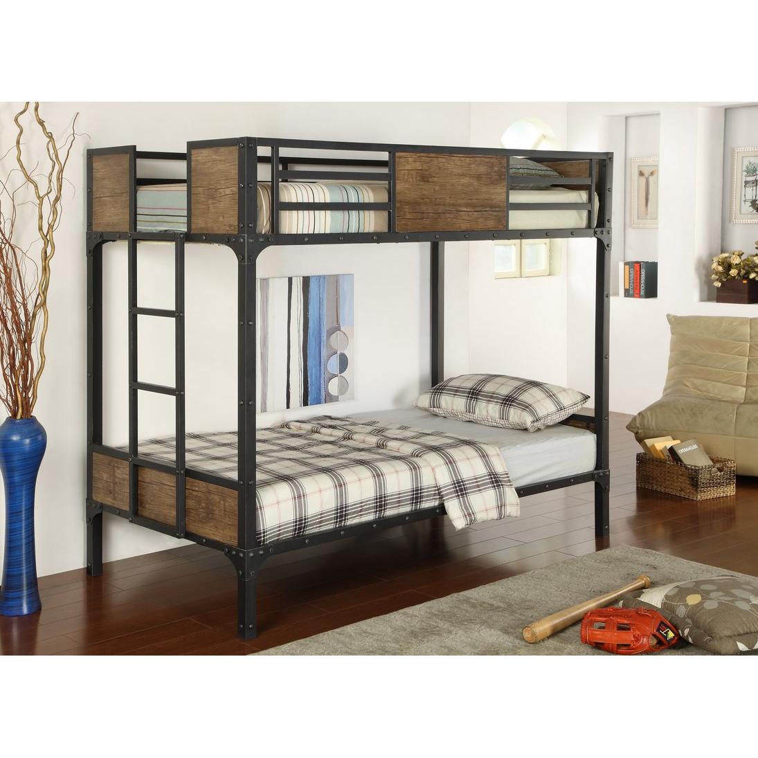  Furniture of America Kids Beds Bunk Bed CM-BK029TT IMAGE 8