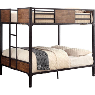  Furniture of America Kids Beds Bunk Bed CM-BK029FF IMAGE 1