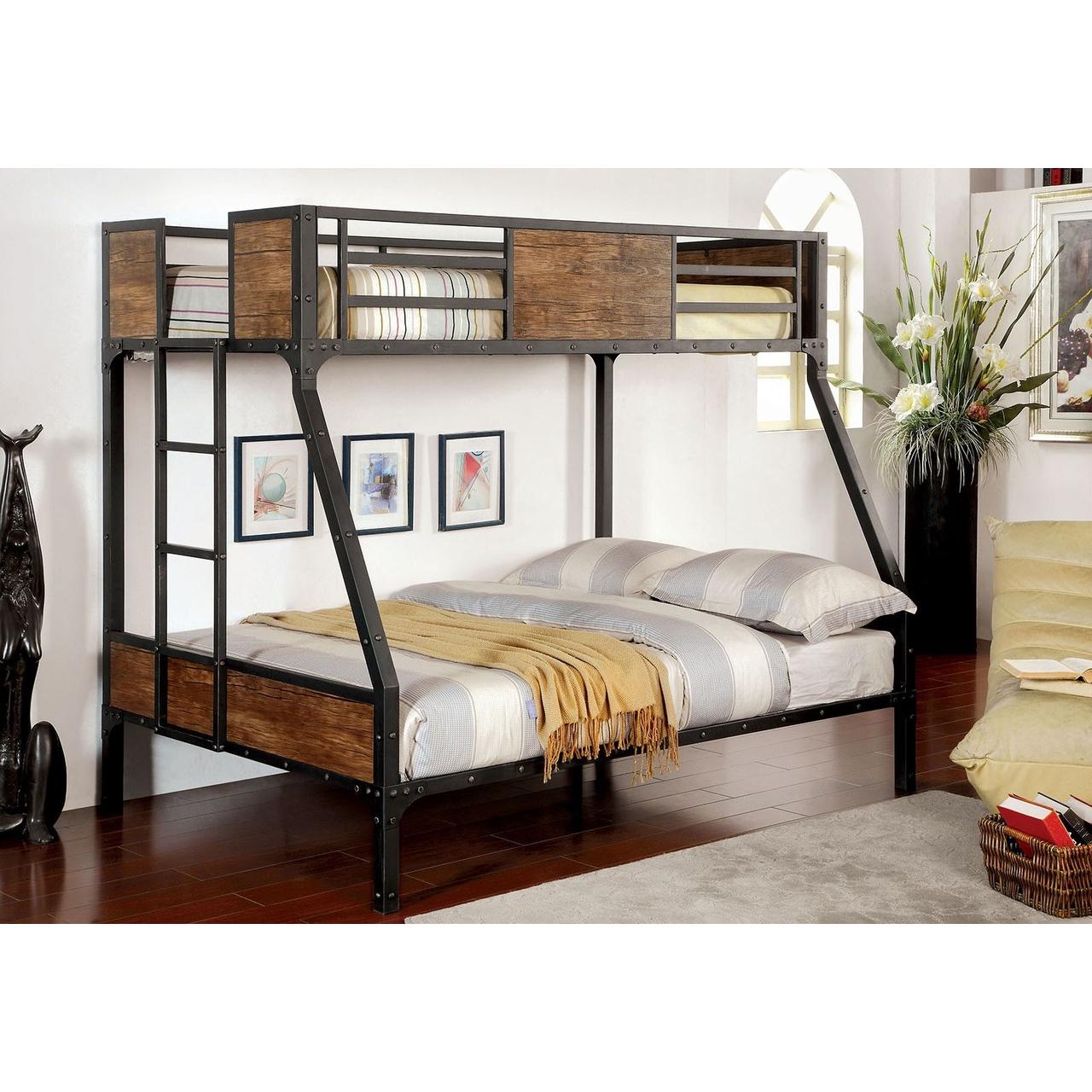  Furniture of America Kids Beds Bunk Bed CM-BK029TF IMAGE 1