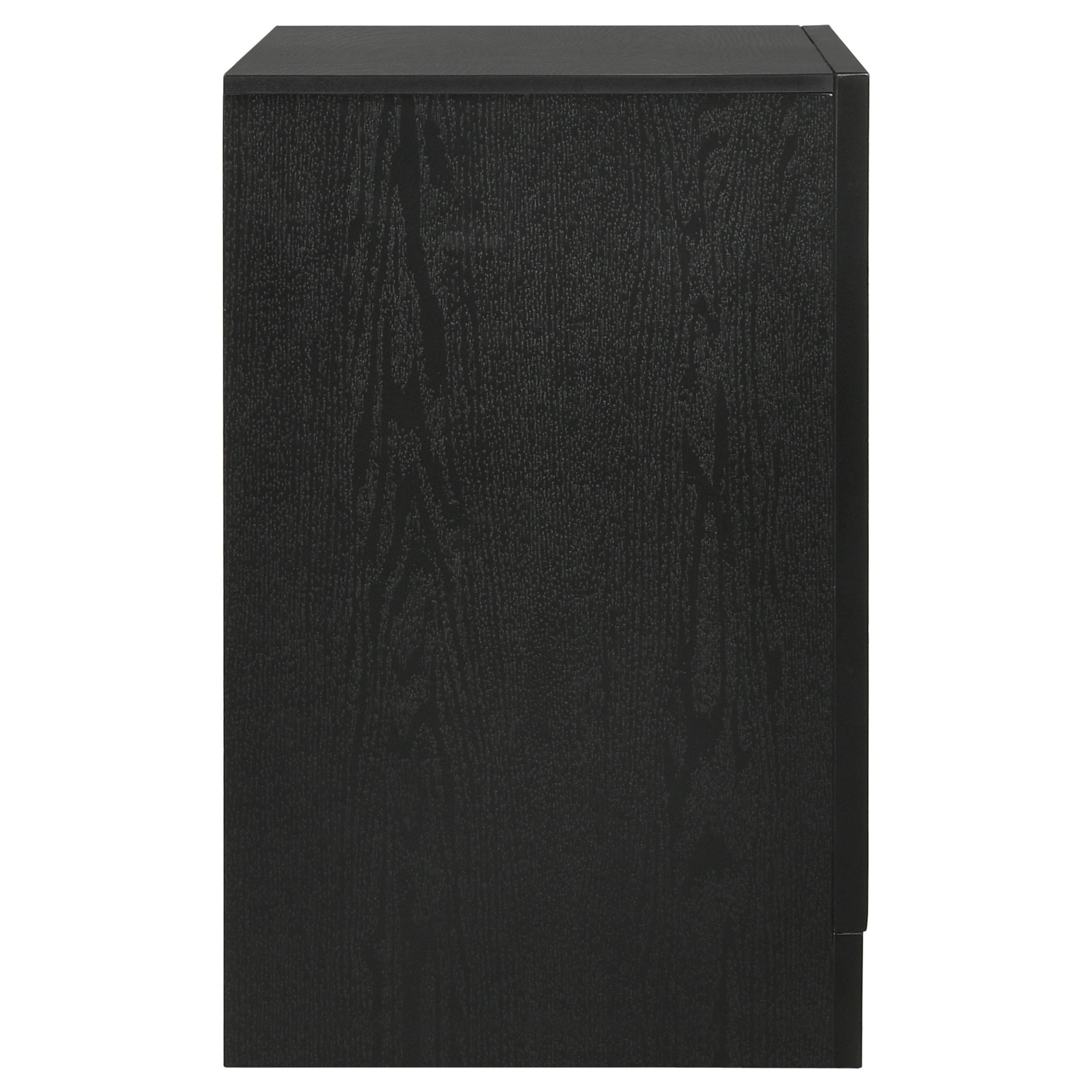  Coaster Furniture Miranda 206362 2-Drawer Nightstand - Black IMAGE 8