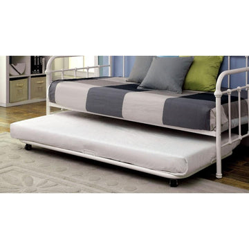  Furniture of America Kids Beds Trundle Bed CM1925WH-TR IMAGE 1