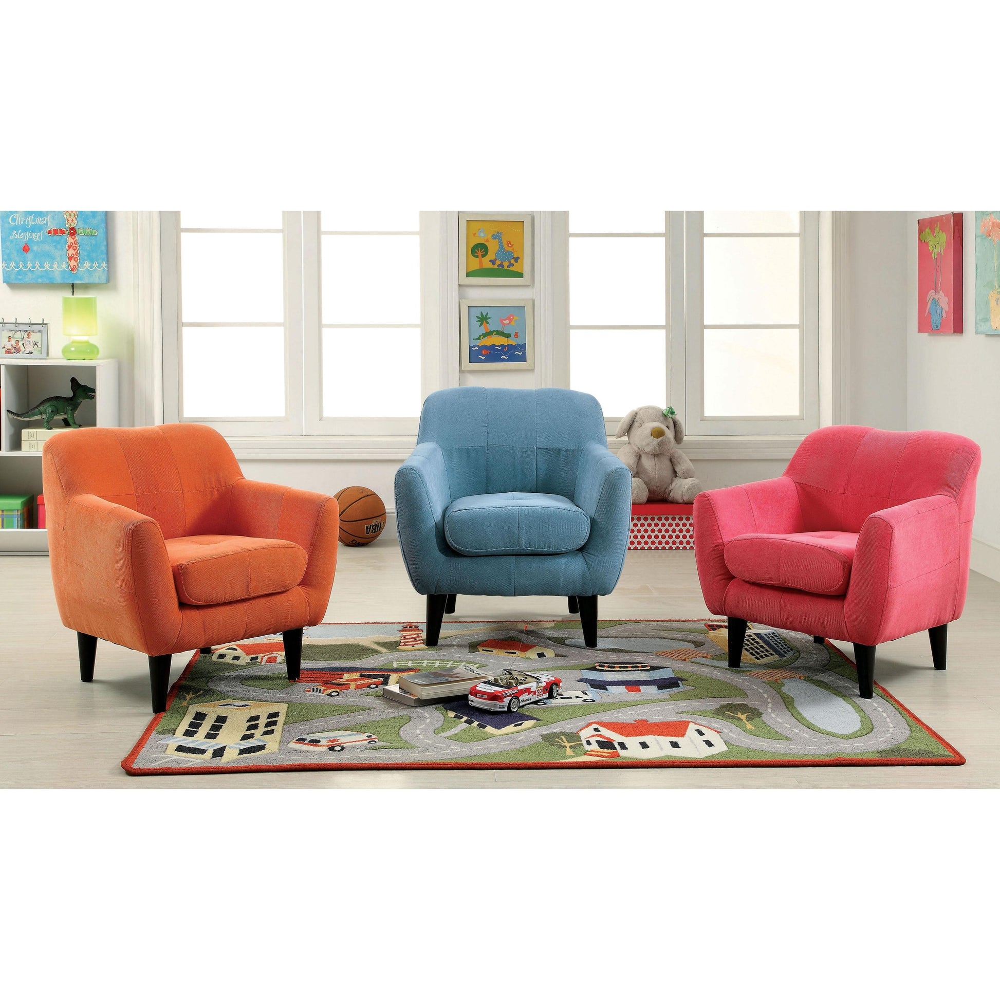  Furniture of America Kids Seating Chairs CM6002PK IMAGE 4