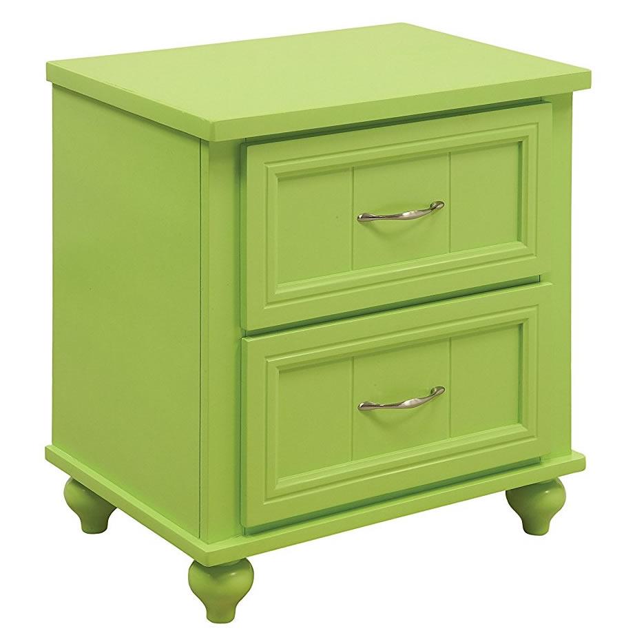  Furniture of America Lacey 2-Drawer Kids Nightstand CM7322AG-N IMAGE 1