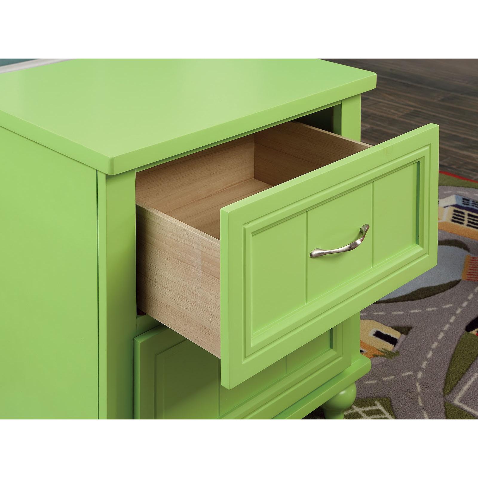  Furniture of America Lacey 2-Drawer Kids Nightstand CM7322AG-N IMAGE 4