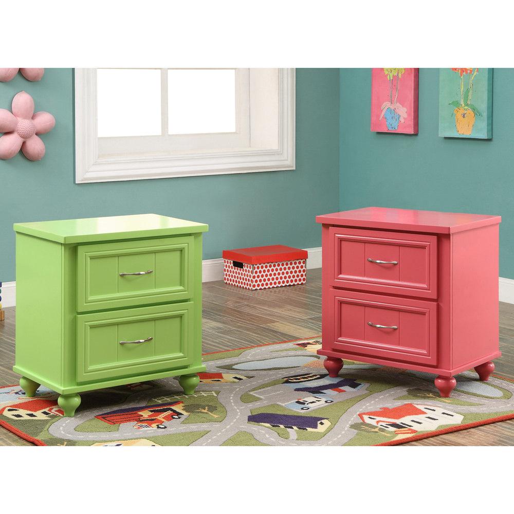 Furniture of America Lacey 2-Drawer Kids Nightstand CM7322AG-N IMAGE 5