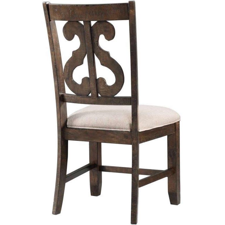  Elements International Stone Dining Chair DST150SC IMAGE 1
