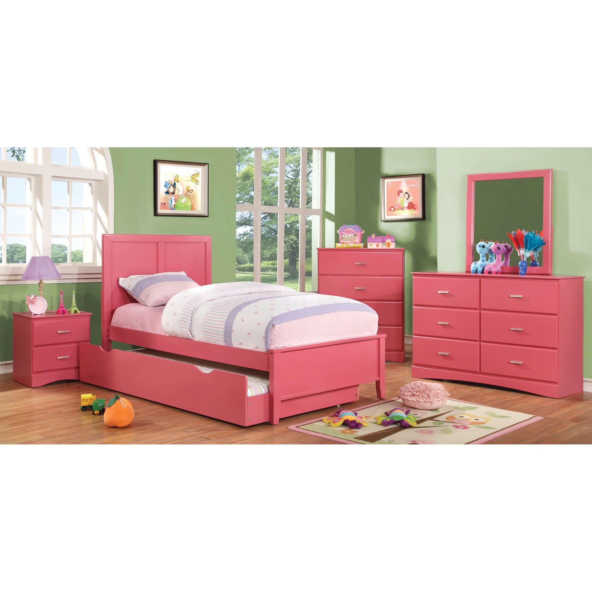  Furniture of America Kids Beds Trundle Bed CM7941PK-TR IMAGE 3