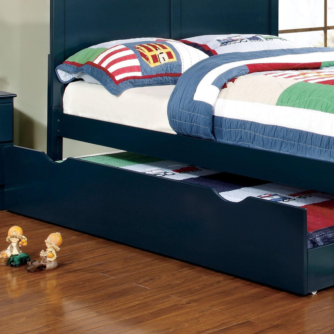  Furniture of America Kids Beds Trundle Bed CM7941BL-TR IMAGE 1