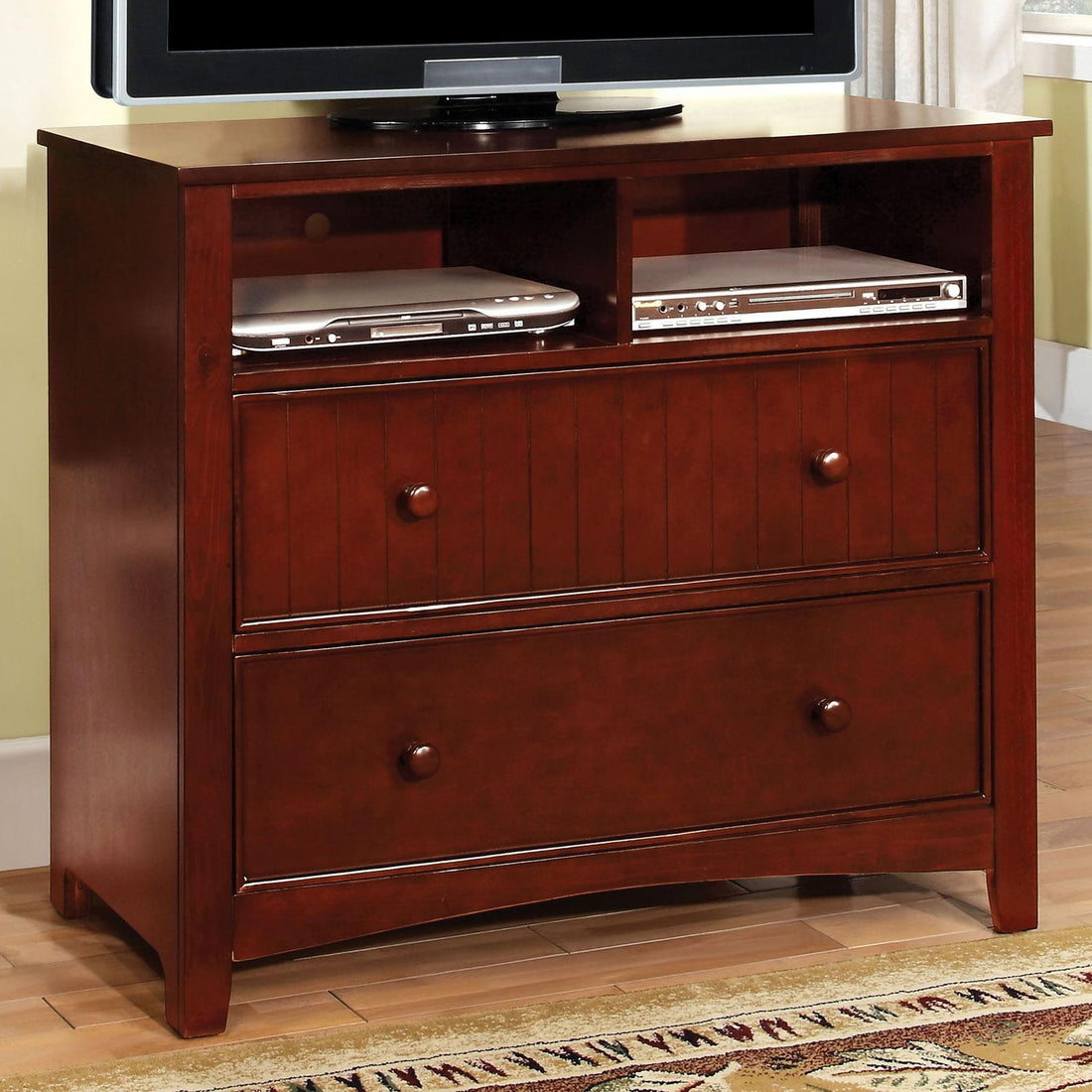  Furniture of America Omnus 2-Drawer Kids Media Chest CM7905CH-TV IMAGE 1
