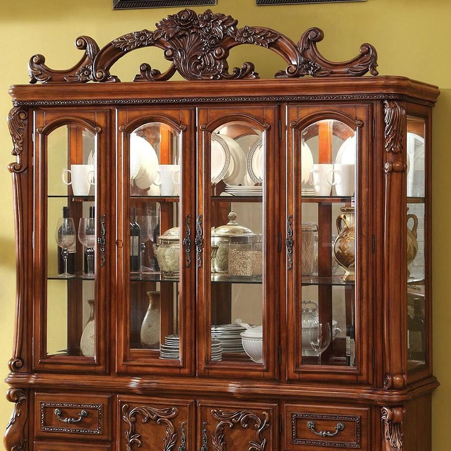  Furniture of America Medieve 2 pc China Cabinet CM3557HB-SET IMAGE 3
