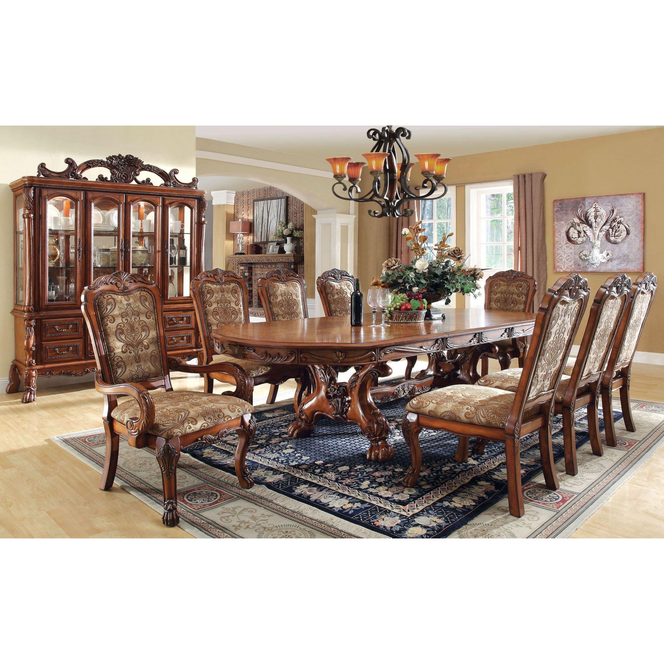  Furniture of America Medieve 2 pc China Cabinet CM3557HB-SET IMAGE 5