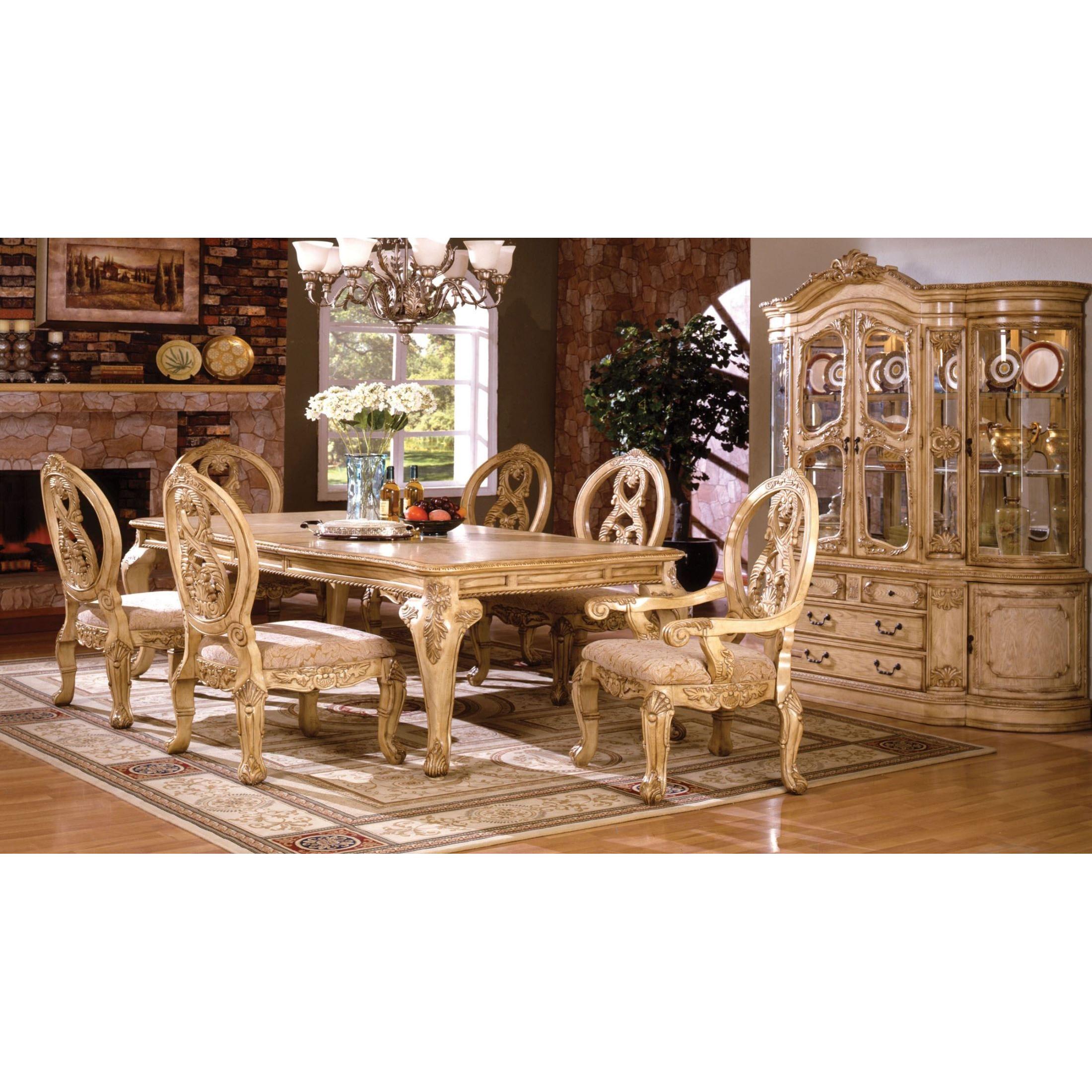  Furniture of America Tuscany Dining Chair CM3845WH-SC-2PK IMAGE 2