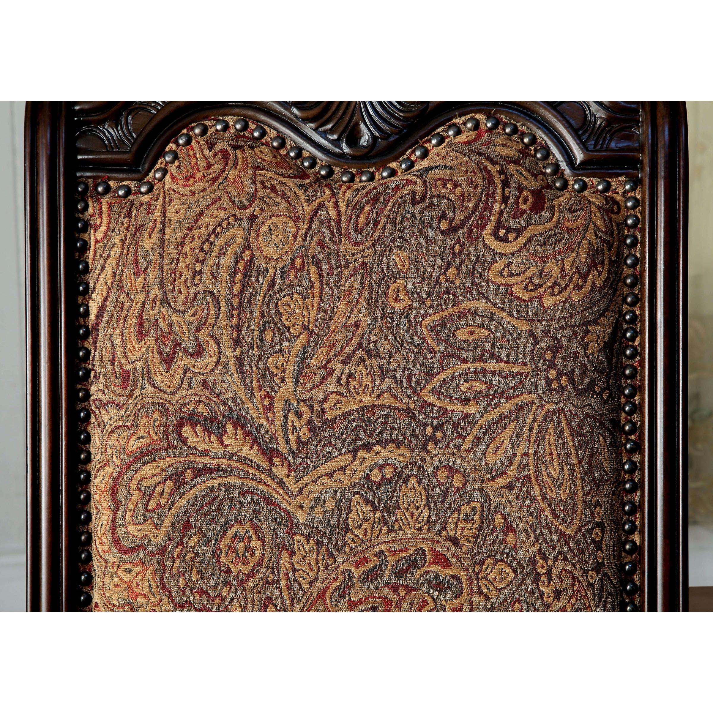  Furniture of America Bellagio CM3319F-SC-2PK Side Chair IMAGE 4