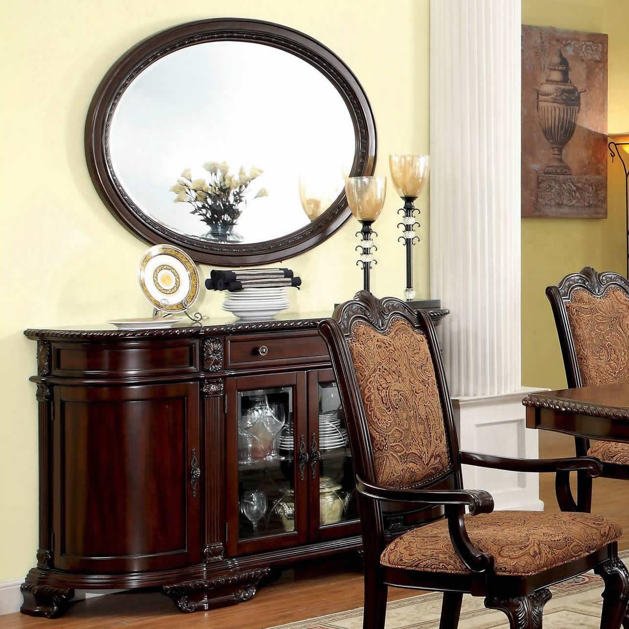  Furniture of America Bellagio Wall Mirror CM3319M IMAGE 3