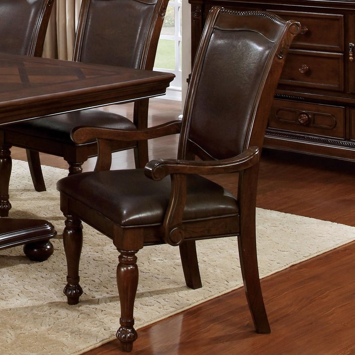  Furniture of America Alpena CM3350AC-2PK Arm Chair IMAGE 3