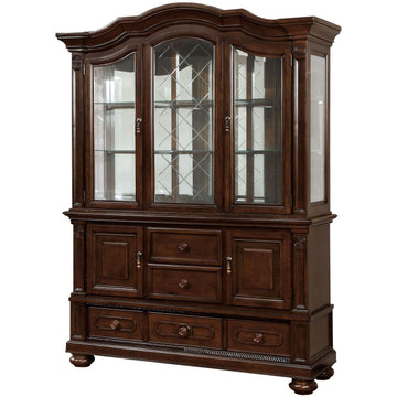  Furniture of America Alpena 2 pc China Cabinet CM3350HB-SET IMAGE 1